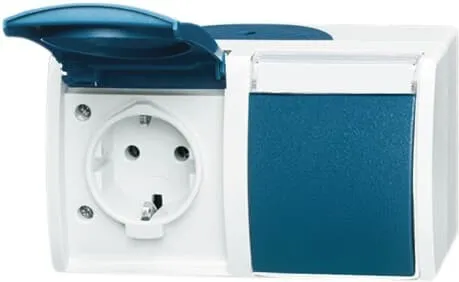 Busch-Jaeger Prise SCHUKO 2f. 20/2 EWN-53