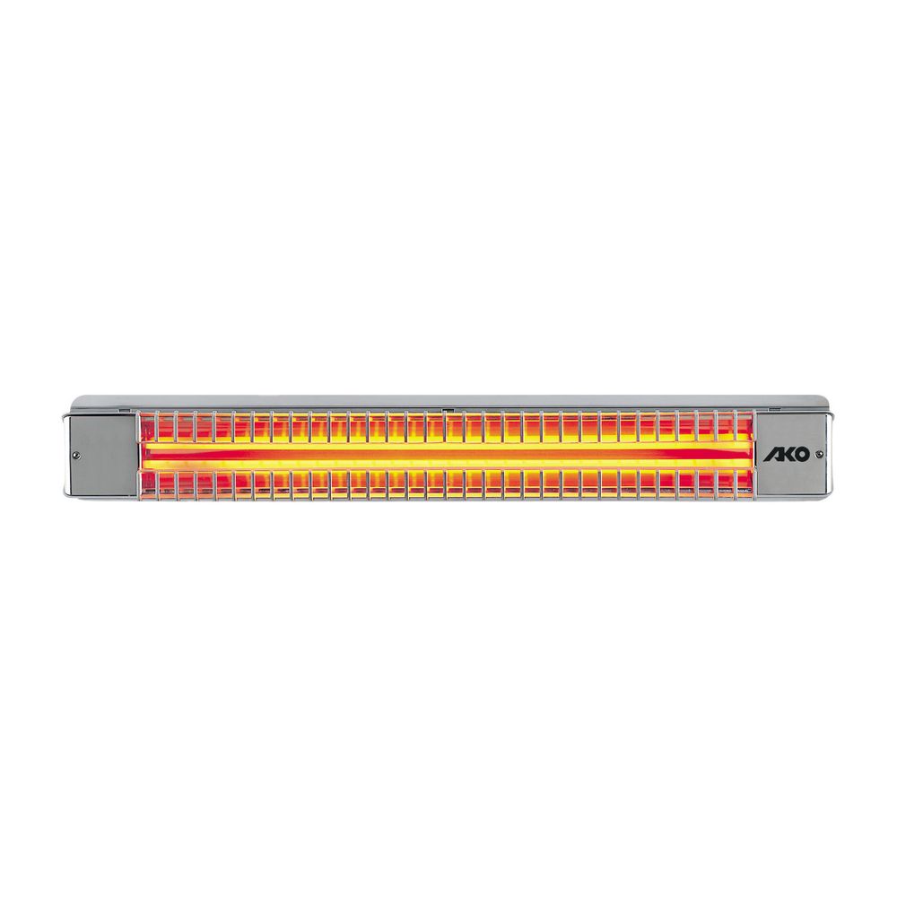 Glen Dimplex projecteur terrasse UWS 75 RD, IPX4 1,3 kW montage mural et plafond, acier inoxydable
