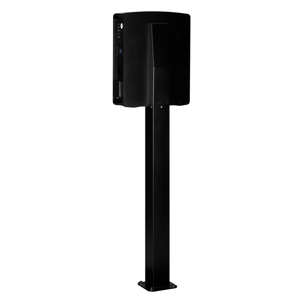 Colonne de montage ABL POLE Slim, 1469x395x210 mm, acier, noir