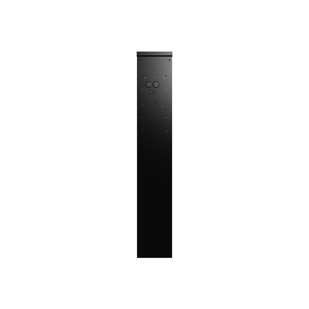 Colonne de montage ABL POLEM4 Single, 1647x280x180 mm, acier, noir