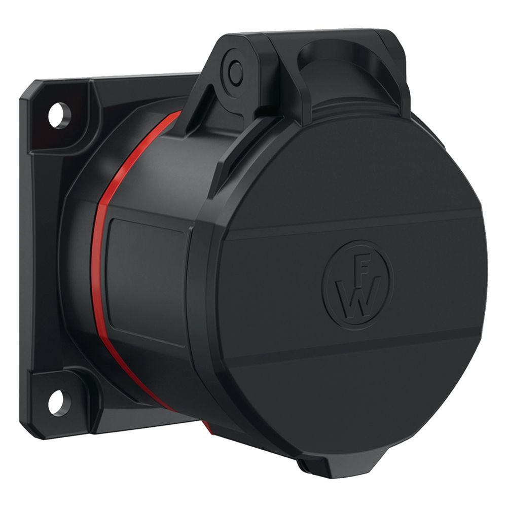 Prise CEE Hager, prise de courant triphasée 16A IP54 5 pôles 400V 50/60Hz