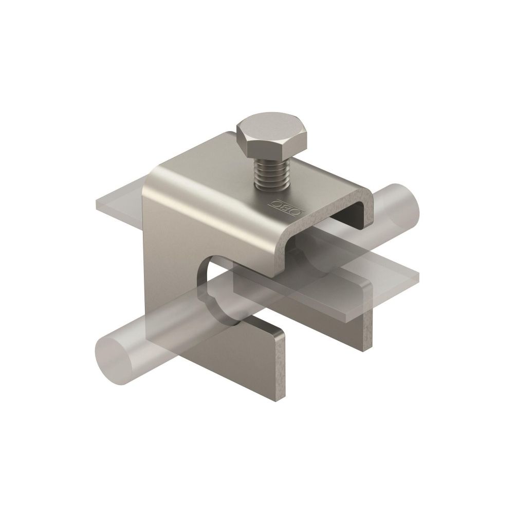 Pince de terre OBO Bettermann 1814 ST VARIO, 8-14 mm 50x40x70 mm, acier