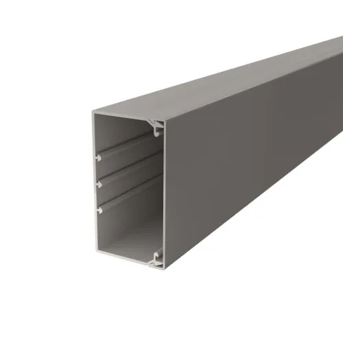 OBO Bettermann Goulotte murale et plafond avec couvercle WDK60110GR sans perforation