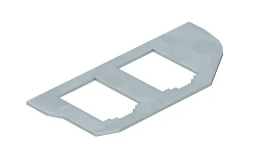 OBO Bettermann Plaque de montage MPRM2 2B