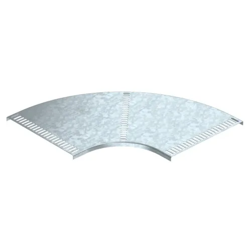 Coude 90° OBO Bettermann pour goulotte à câbles MKRB 90 15 300FS