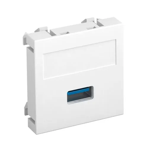 OBO Bettermann Support multimédia USB 3.0A MTG-U3A S RW1