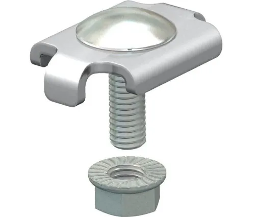 OBO Bettermann Pièce de serrage GKS 34 A2, acier inoxydable
