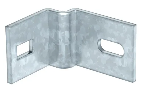 OBO Bettermann Équerre de fixation BW 80 55, 30x65 mm, acier, galvanisé à chaud