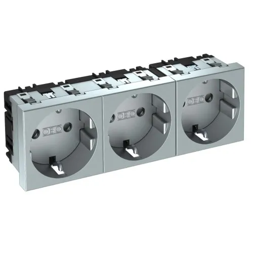 OBO Bettermann Prise 0°, 3-fach STD-D0 AL3