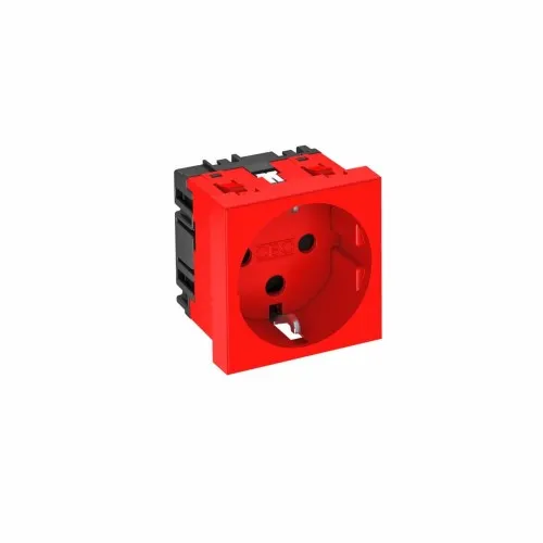 OBO Bettermann Prise 0°, 1-fach STD-D0K SRO1, à contact de protection, codée