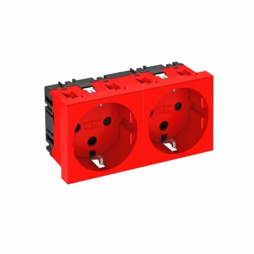 OBO Bettermann Prise 0°, 2-fach STD-D0K SRO2
