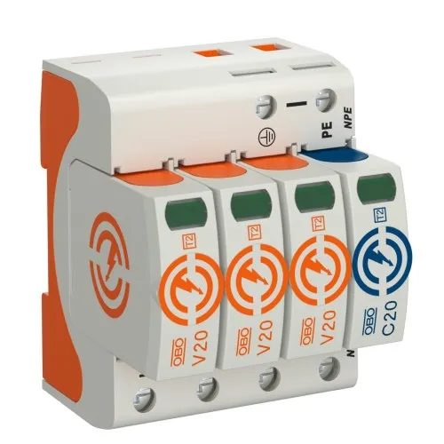 OBO Bettermann SurgeController V20 V20-3+NPE-280 (triphasé avec NPE)