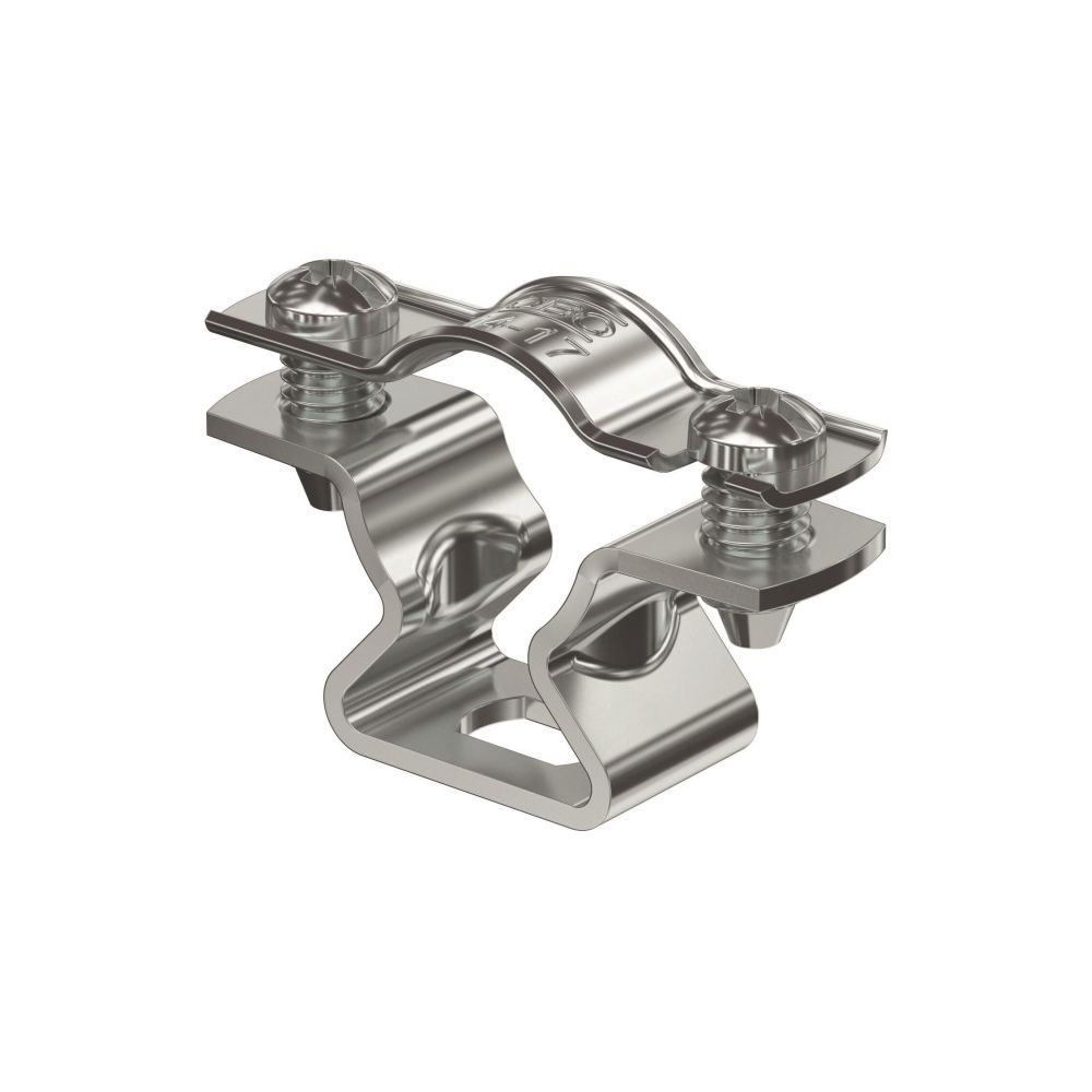 OBO Bettermann Collier de fixation ASL 733 17, 14-17 mm, Aluminium