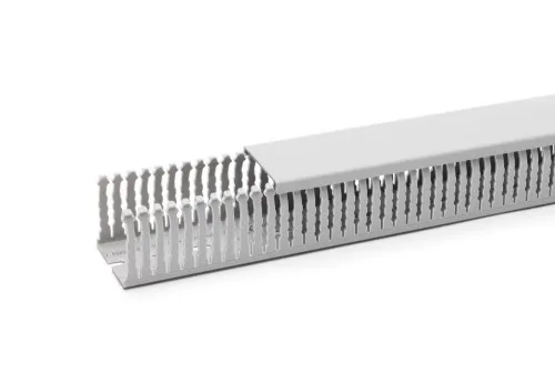 Rehau NU-DIN partie inférieure/supérieure de goulotte NUDIN75100 sgr