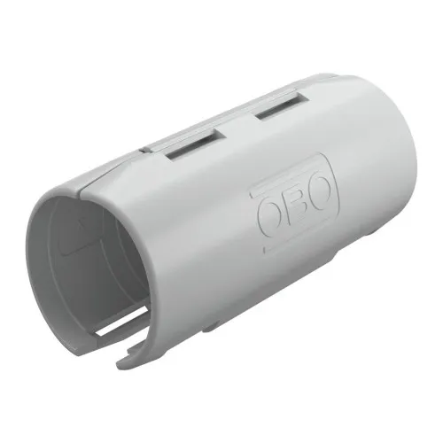 OBO Bettermann Muffe de raccordement rapide Quick-Pipe 3000 MMS M25 LGR, M25, polypropylène, gris