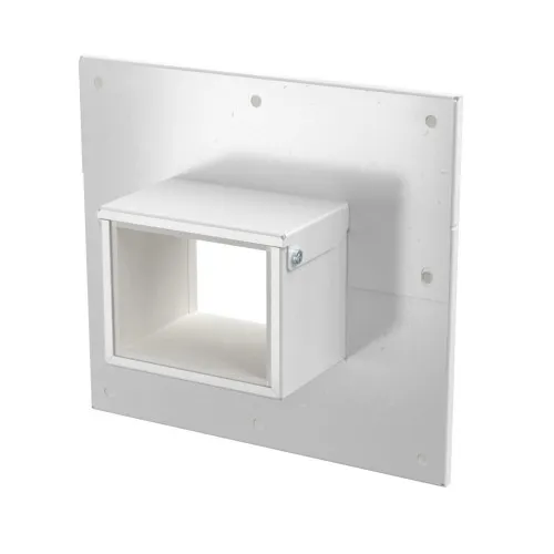 Collerette de raccordement mural OBO Bettermann PLM WC 0810 RW