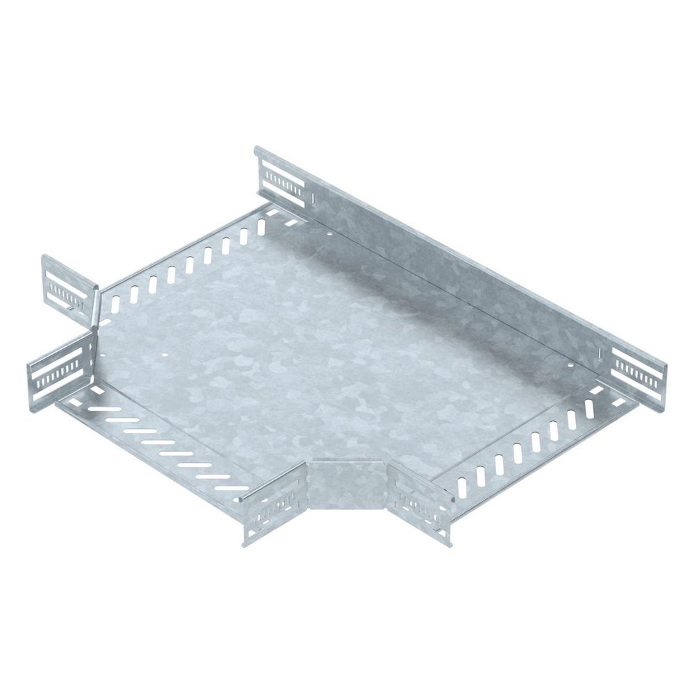 OBO Bettermann Té horizontal pour goulotte RT 630 FT, 60x300 mm, acier, zingué