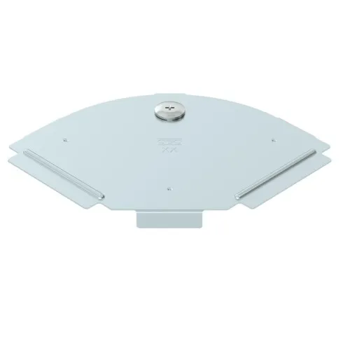 Couvercle OBO Bettermann pour coude à 90° RBD 90 100 FS