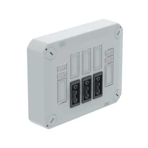 OBO Bettermann Couvercle enfichable D01 3x3p WD