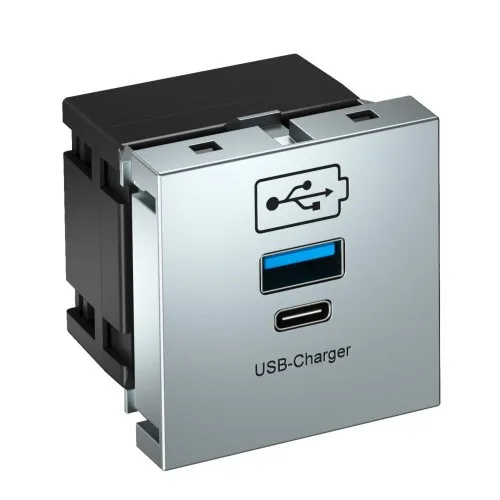 OBO Bettermann Chargeur USB 3.0 A MTG-2UC QC AL1