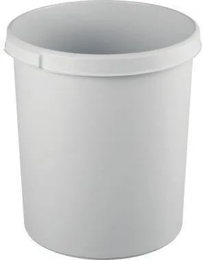 Poubelle Han KLASSIK 1834-11 30 litres en plastique gris clair