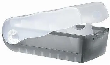 Classeur HAN CROCO 997-693 DIN A7 PP gris translucide