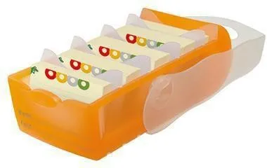 Boîte de classement CROCO 998-613 HAN DIN A8 PP orange translucide