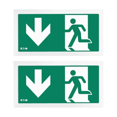 Ceag Notlichtsysteme Disque de pictogramme 2 faces 40071354631