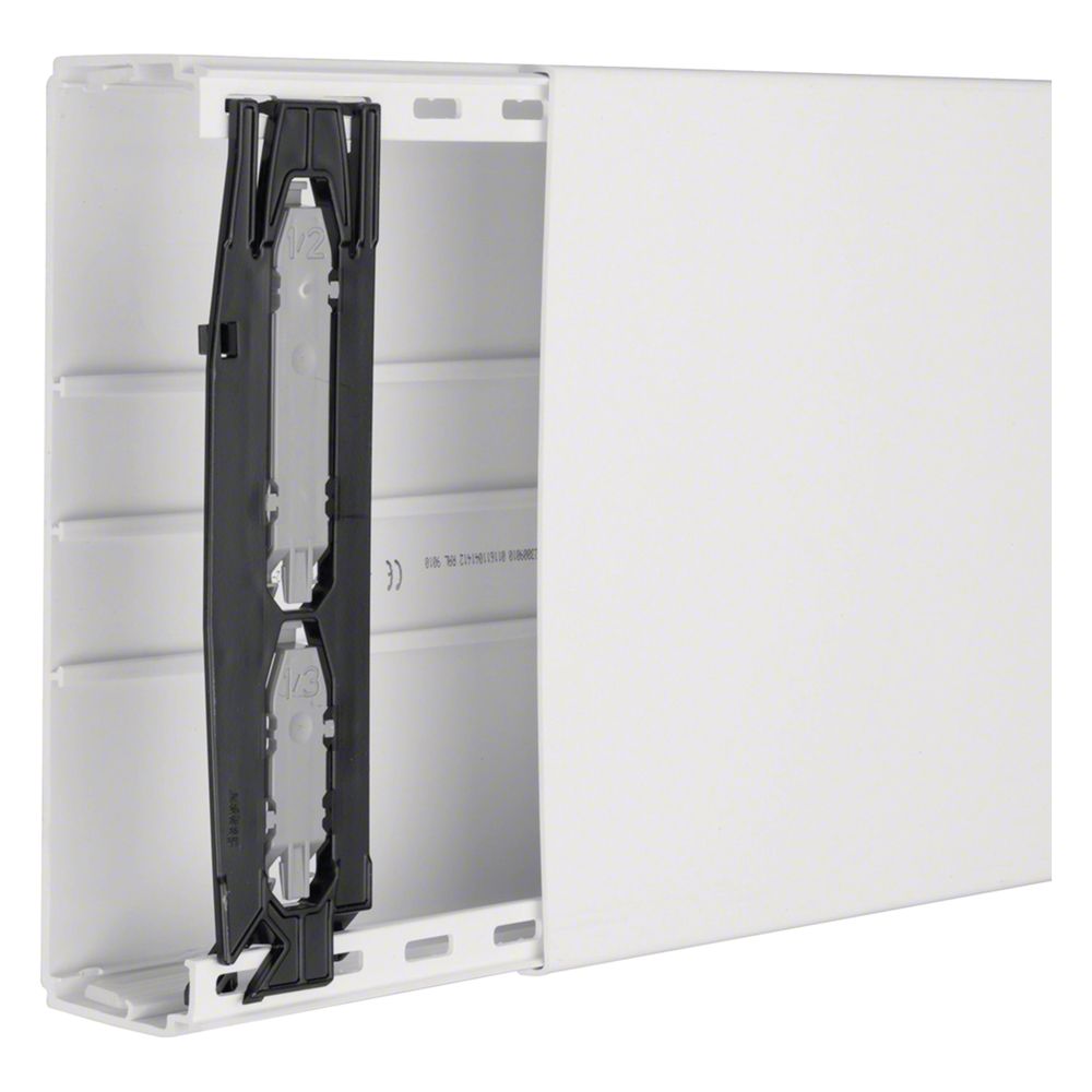 Canal de câbles Hager LF6023009016, PVC, 60x230 mm, longueur 2 m, blanc trafic