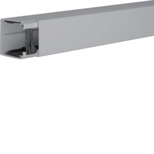 Hager Goulotte de câbles PVC 60x60 mm, longueur 2 m, gris pierre (LF6006007030)