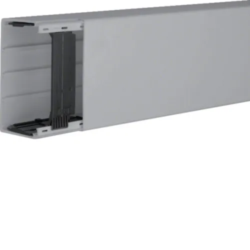 Canal de câbles en PVC Hager LF 60x110x2000 mm, gris pierre