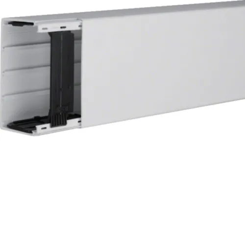 Canal de câbles en PVC Hager LF 60x110 mm, longueur 2 m, gris clair