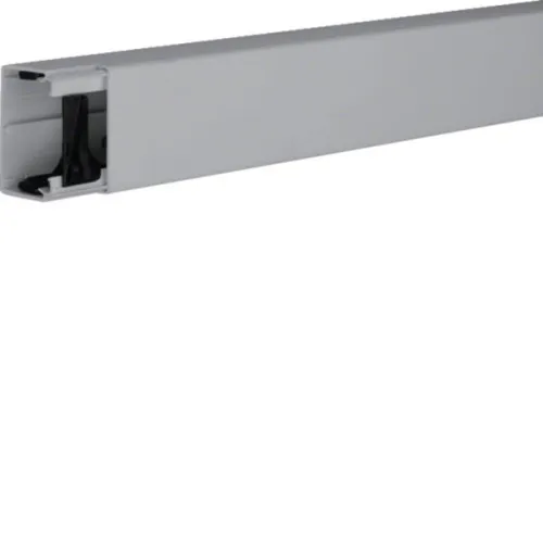 Canal de guidage de câbles Hager PVC, LF 40x60 mm gris pierre