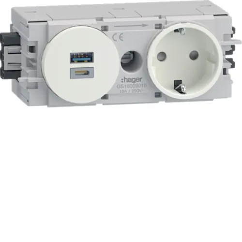 Prise Tehalit 1 poste GS16009016