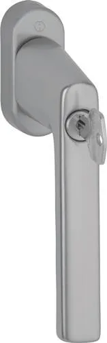 Poignée de fenêtre Hoppe Hamburg 0700LS/U26 100NM Alu.F9 aluminium acier 32-42 mm verrouillable