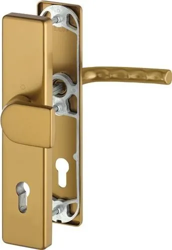 Garniture de protection Birmingham 78G/2222A/2440/1117 en aluminium F4 92 mm 67-72 mm HOPPE