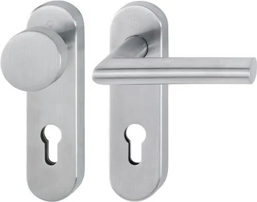 Garniture FS Hoppe Amsterdam FS-E58/353KH/1400 VA F69 D/K TS 40-65mm PZ rond DIN L/R