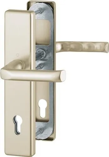 Hoppe Garniture de sécurité Londres 113/2221/2210 Alu.F2 92mm 67-77mm