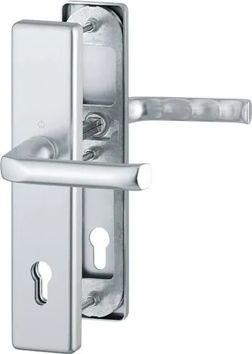 Garniture de protection Hoppe London 113/2221/2410 Alu.F1 92mm 66-71mm