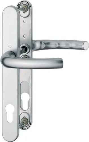 Garniture de porte profilée Tôkyô 1710RH/3346 Alu.F1 PZ pour TS 57-62mm HOPPE