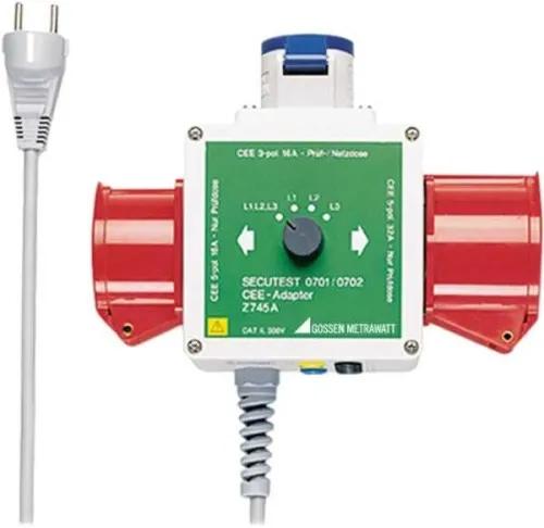 Adaptateur CEE Gossen Metrawatt