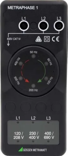 Indicateur de séquence de phases Gossen Metrawatt METRAPhase 1