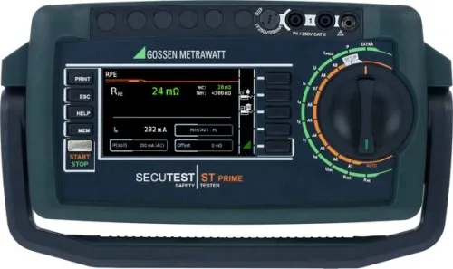 Testeur Gossen Metrawatt pour le contrôle des SECUTEST ST PRIME