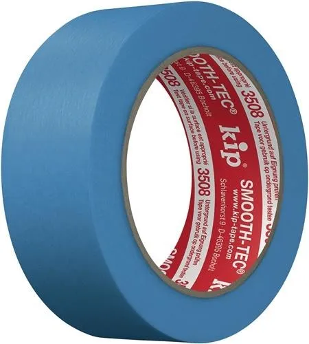 Kip Ruban de masquage lisse 3508 SMOOTH-TEC® bleu L.50m L.36mm