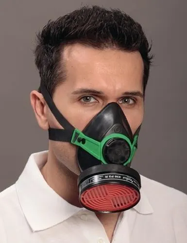 Masque de protection respiratoire demi-visage Ekastu Polimask 230 EN 140 sans filtre