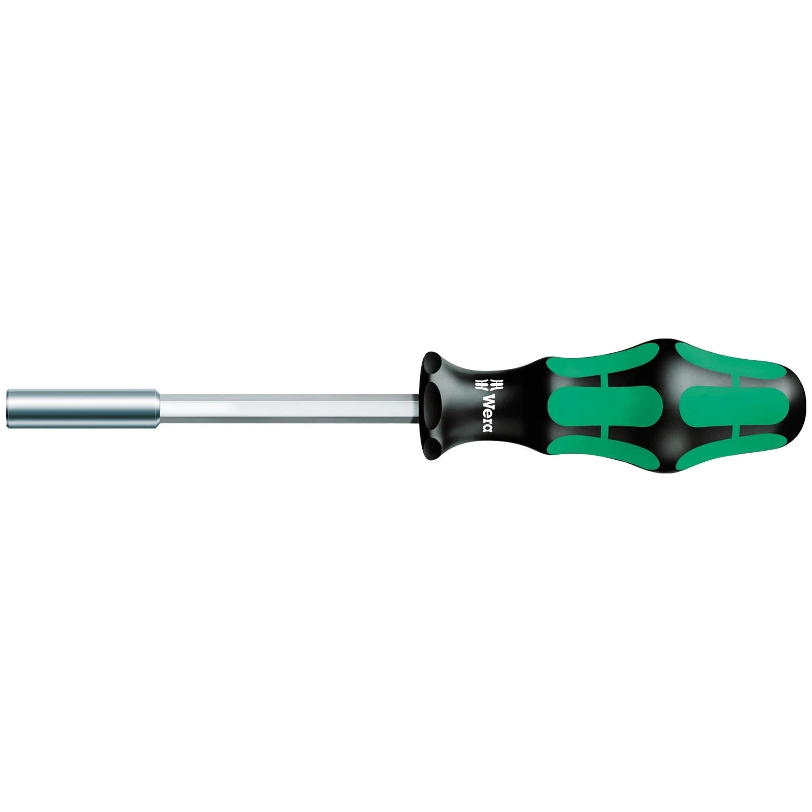 Support de bits Wera 812/1 1/4" avec aimant permanent, longueur de lame 120 mm, manche bi-matière
