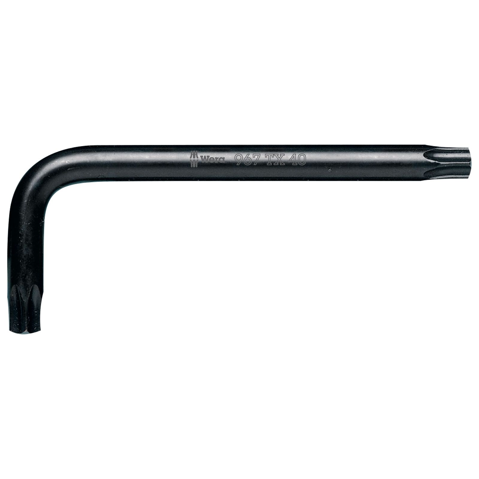 Clé Allen coudée Wera 967 TX 7 - 024002 — lot de 5 pièces