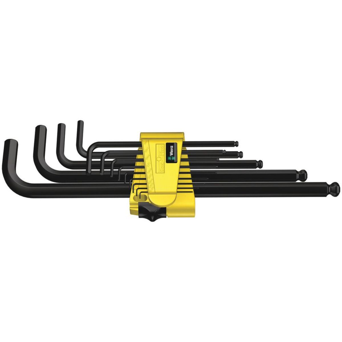 Wera 950/13 Hex-Plus Imperial 1 Jeu de clés coudées zoll, BlackLaser, 13 pièces