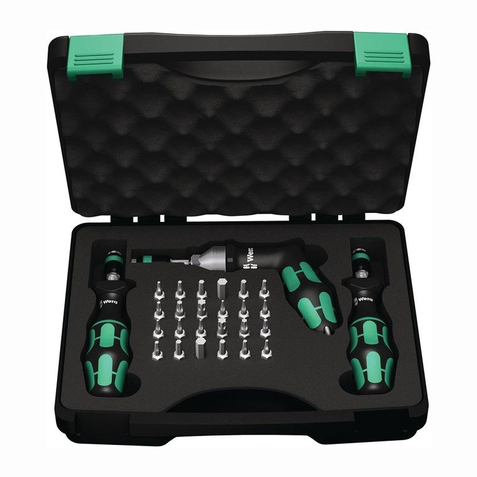 Jeu de tournevis dynamométriques Wera Kraftform 0,3-6,0 Nm, 27 pièces