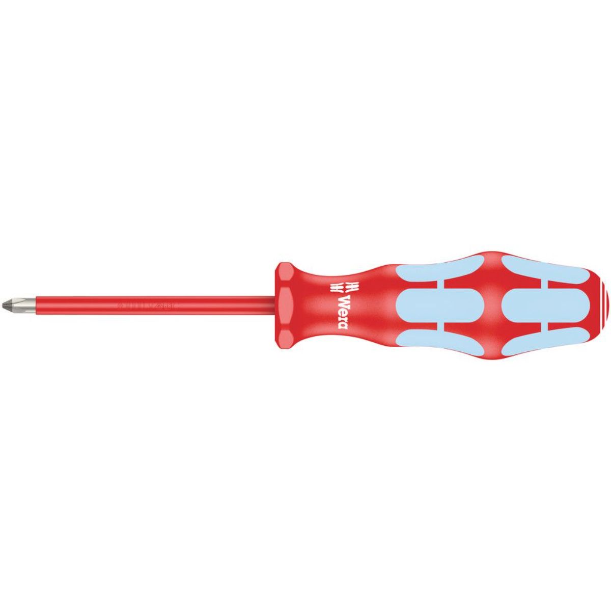 Tournevis isolé VDE Wera 3162 i PH, acier inoxydable